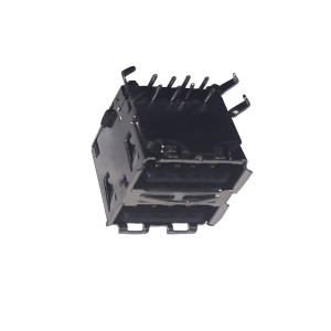 CONECTOR USB FÊMEA DUPLO