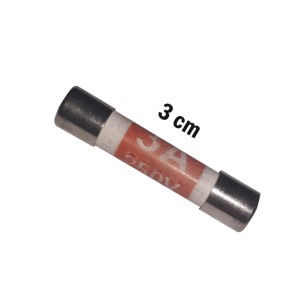 Fusível Cerâmico De Microondas 3A x 250V