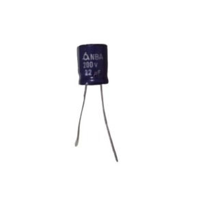 CAPACITOR ELETROLÍTICO 22UF X 200V - 105°