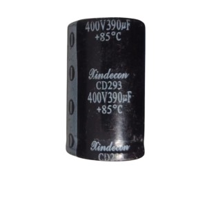 CAPACITOR ELETROLÍTICO 390UF X 400V 85° - SEMI-NOVO