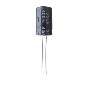 CAPACITOR ELETROLÍTICO 22UF X 400V 105º