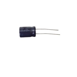 CAPACITOR ELETROLÍTICO 220UF X 25V - 85°