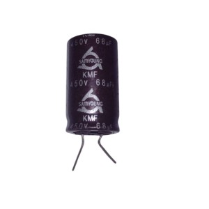 CAPACITOR ELETROLÍTICO 68UF X 450V - 105°